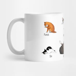 Cat Commands Mug